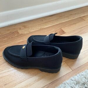 Vivaia Round-Toe Platform Chunky Heel Loafers (Francesca)